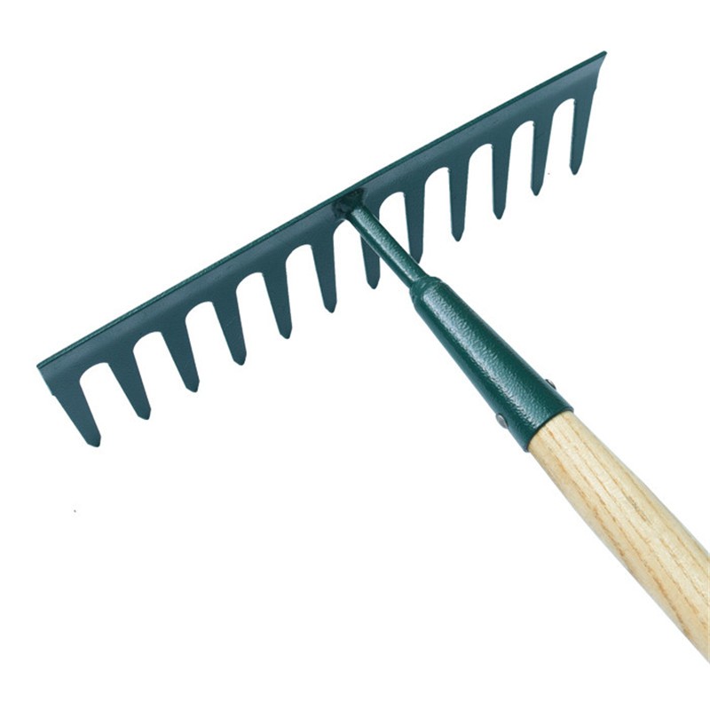 product-800-800 wooden garden rake 12 teeth blade