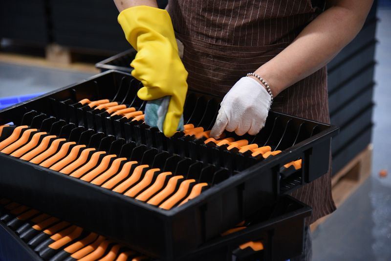 Installatie en verpakkingsworkshop