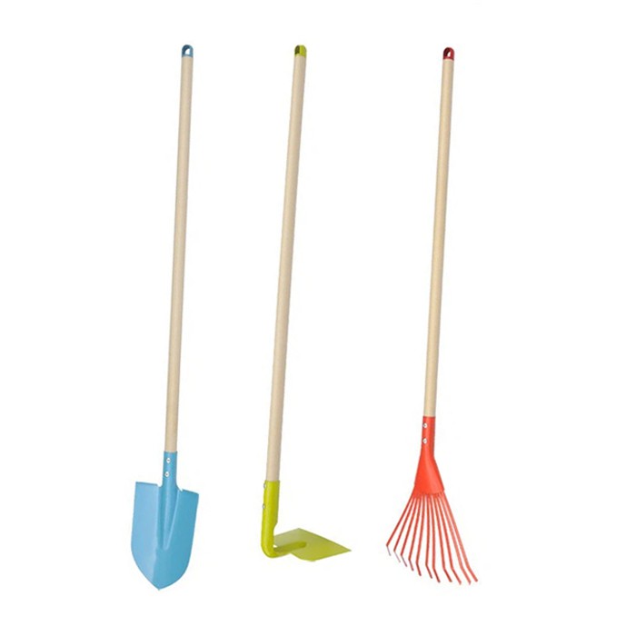 Kinderschep met lange steel