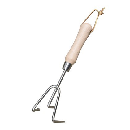 Cultivator met 3 tanden en korte steel